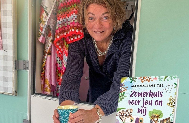 Schrijfster Marjoleine Tel bezoekt Het Lierderholt