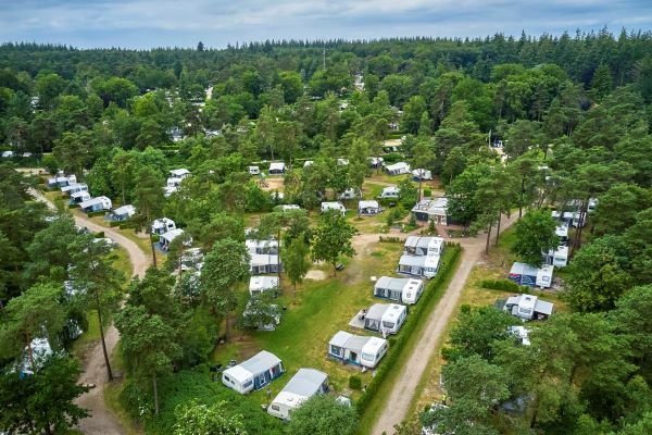 Campingplatz im Grünen der Veluwe