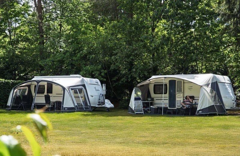 Camping pitches