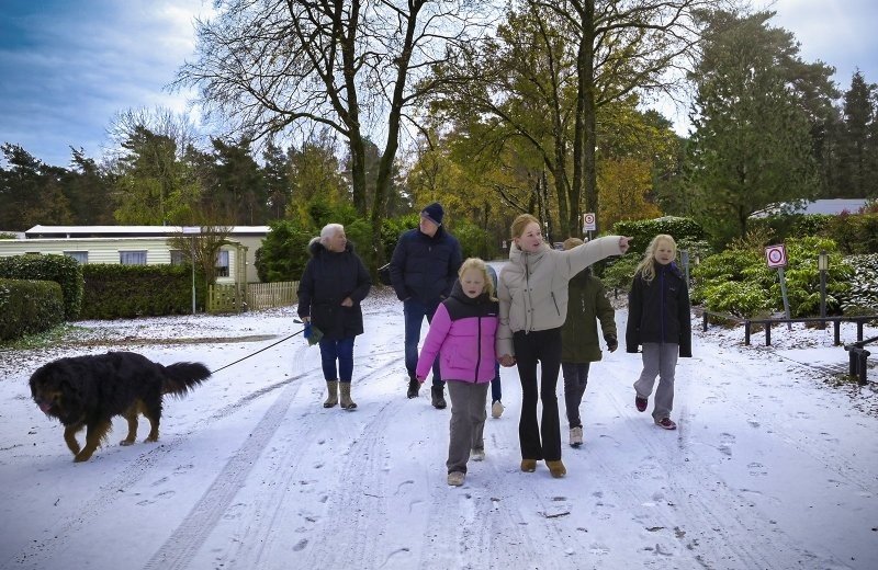 De winter is begonnen op Het Lierderholt
